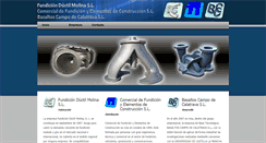 Desktop Screenshot of fundicionductilmolina.com